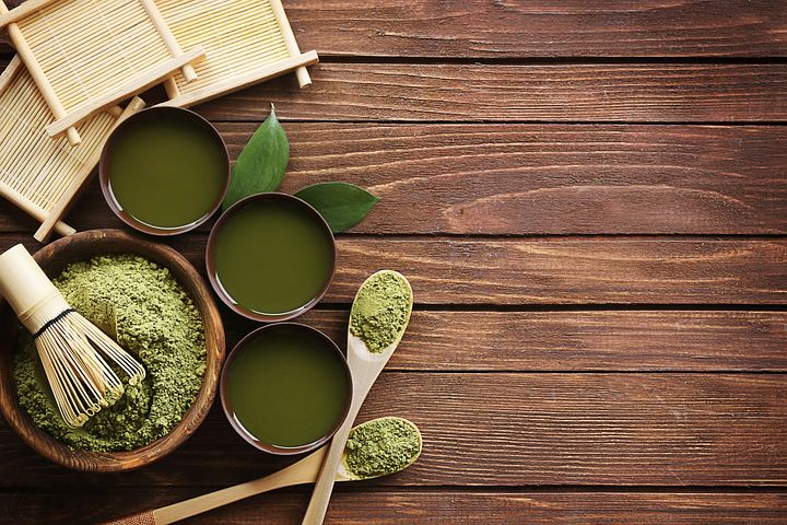 matcha čaj